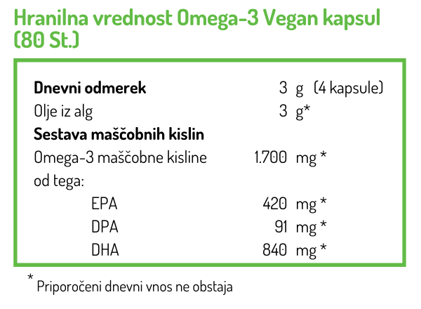 Vegan-kapsule oilive trees olive oil norsan omega-3