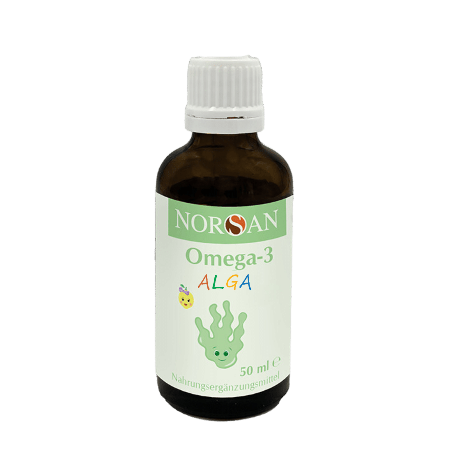 Norsan Omega-3 Kids Vegan olje, 50 ml