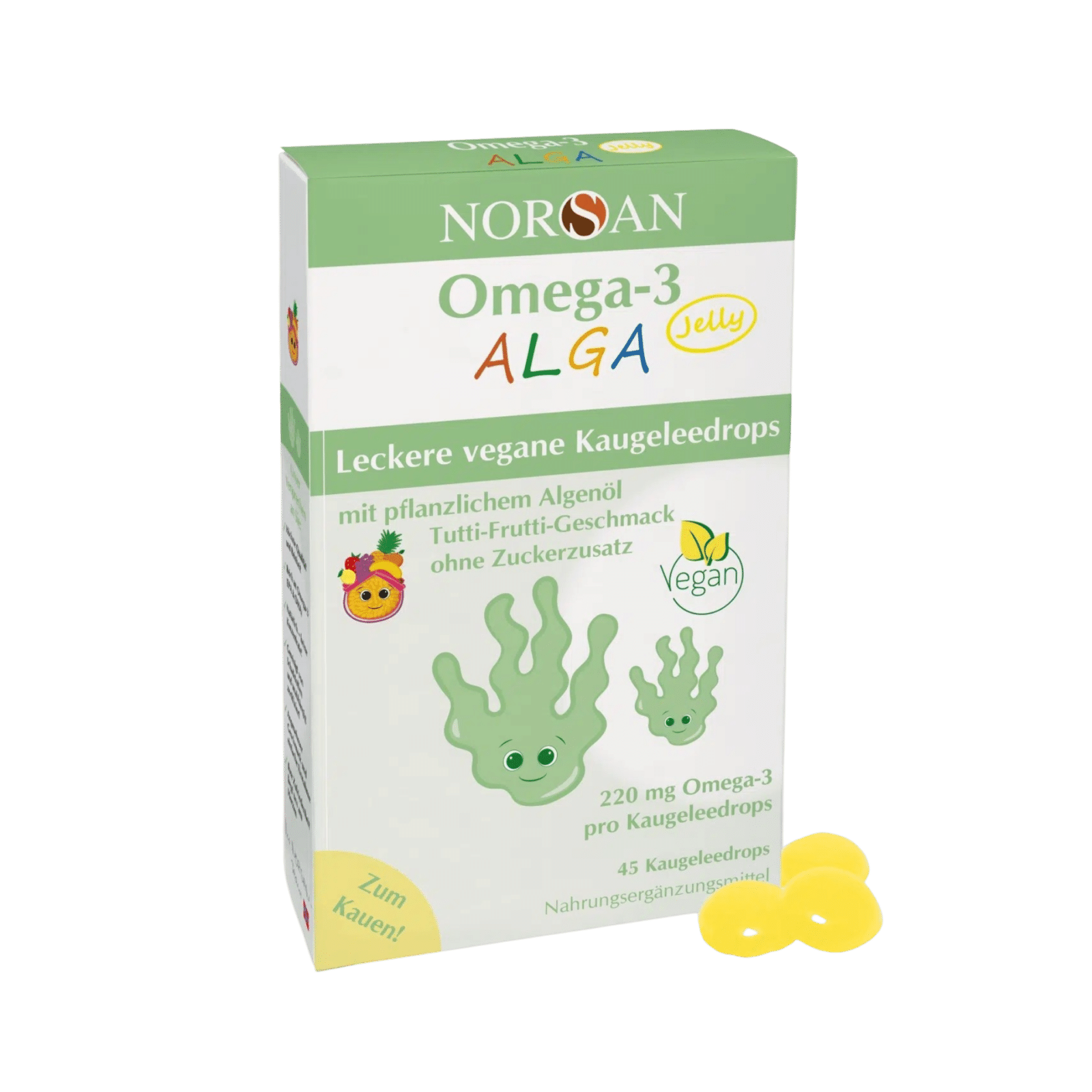 Norsan Omega-3 Kids Vegan olje, 50 ml